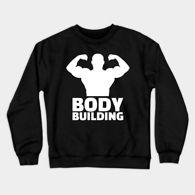 Bodybuilding Crewneck Sweatshirt by Designzz